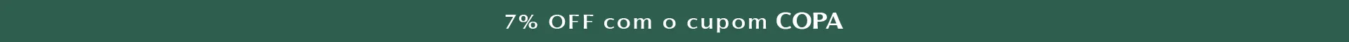7% off com o cupom COPA