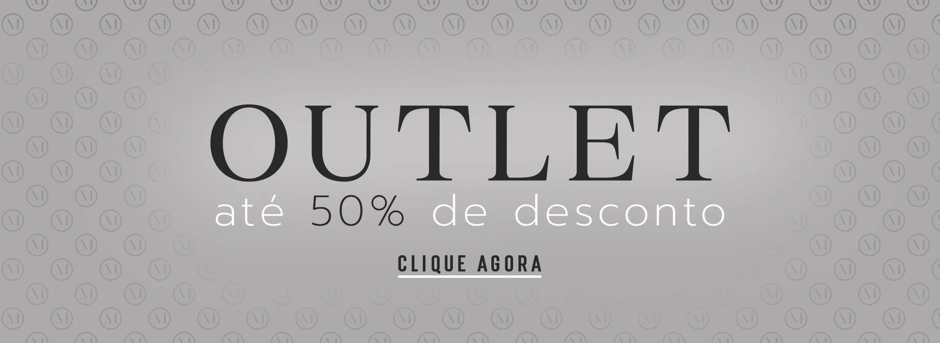 Banner de óculos de grau e de sol outlet.