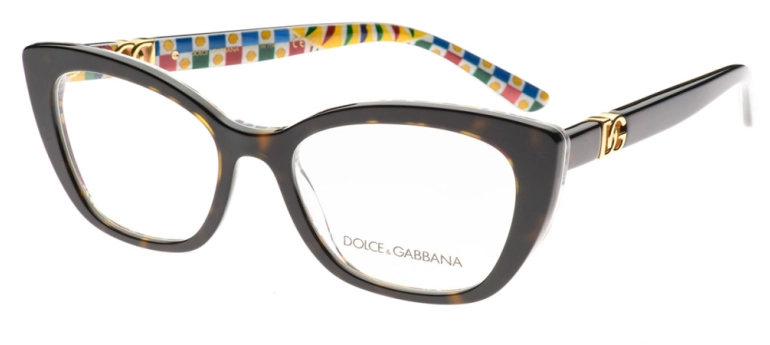 Óculos de Grau Dolce & Gabbana 3398 3217 Produto Óculos de Grau Dolce & Gabbana 3398 3217