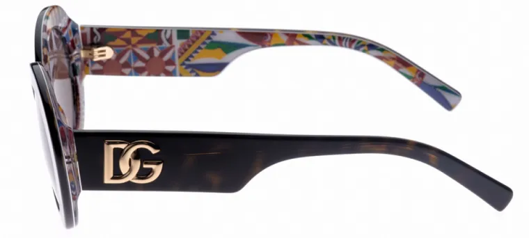 Óculos de Sol Dolce & Gabbana 4448 3217/73 Produto Óculos de Sol Dolce & Gabbana 4448 3217/73